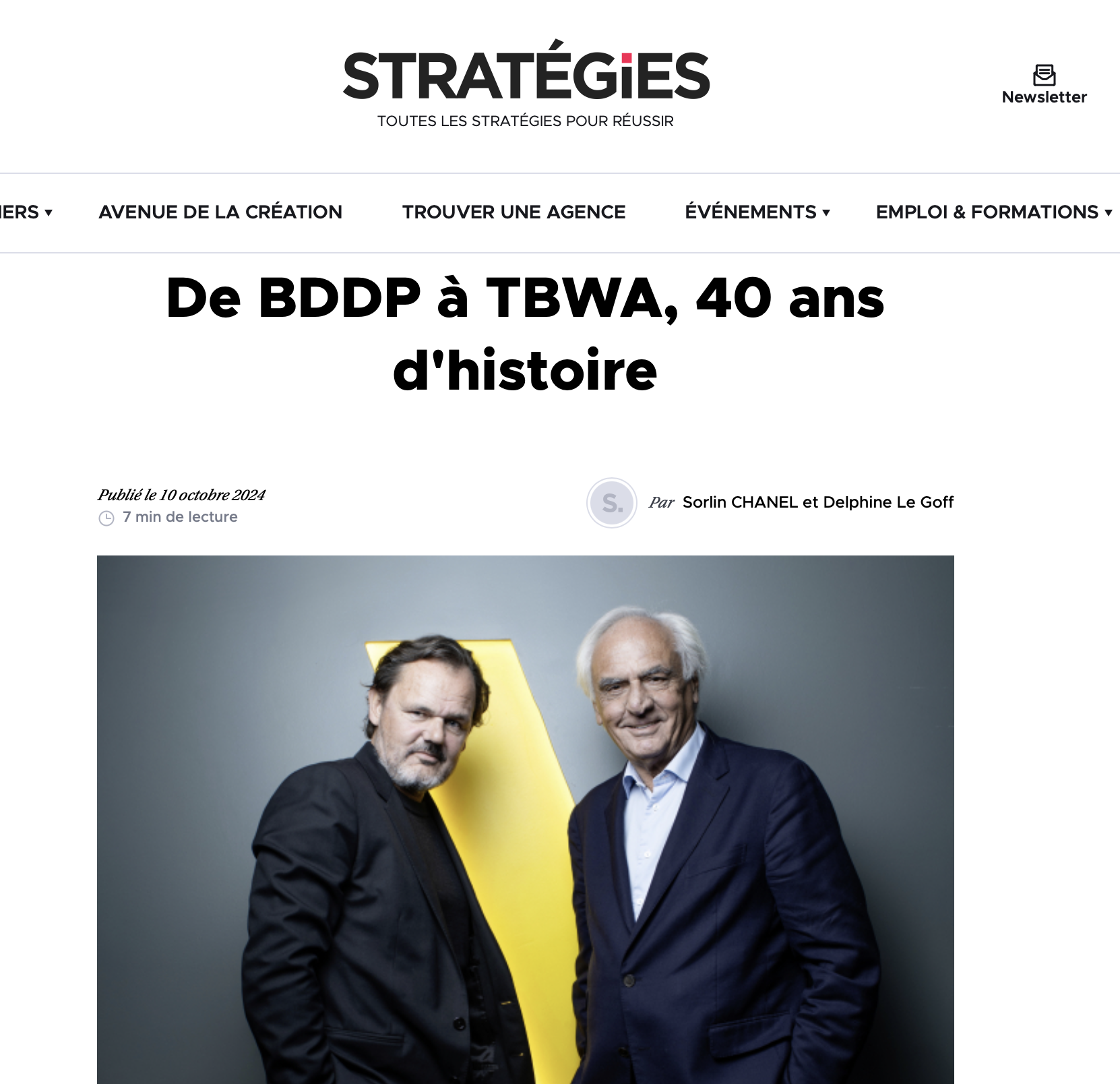 L ADN Apprentis DAuteuil Et TBWA Paris Lancent Une Nouvelle Campagne