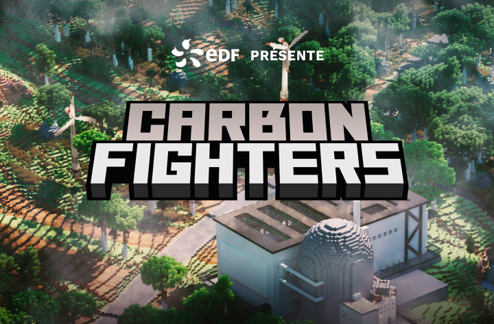 EDF propose de remplacer le charbon dans Minecraft par des modes de production d’électricité bas carbone