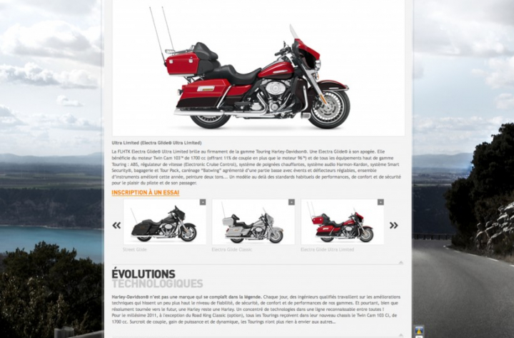 Campagne digital – Touring Test Ride