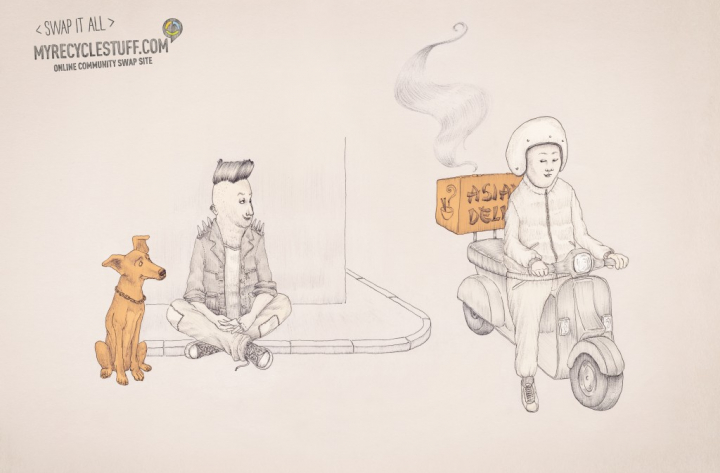 Campagne print – Swap it all