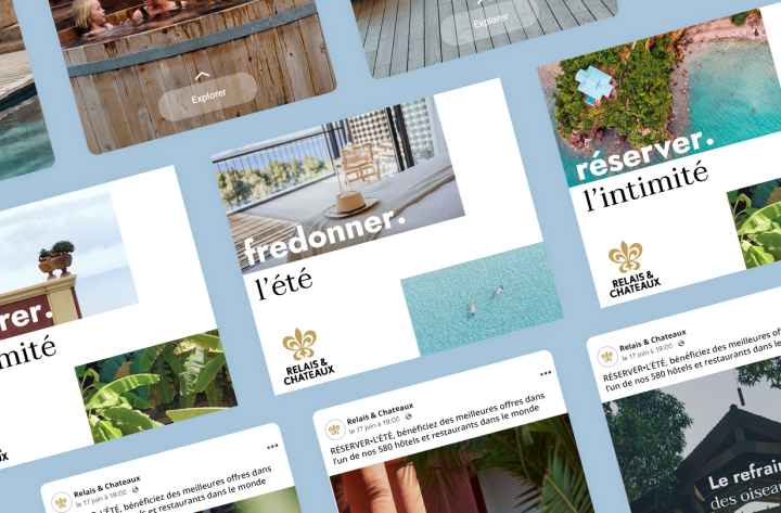 Campagne digitale Relais & Châteaux 2023