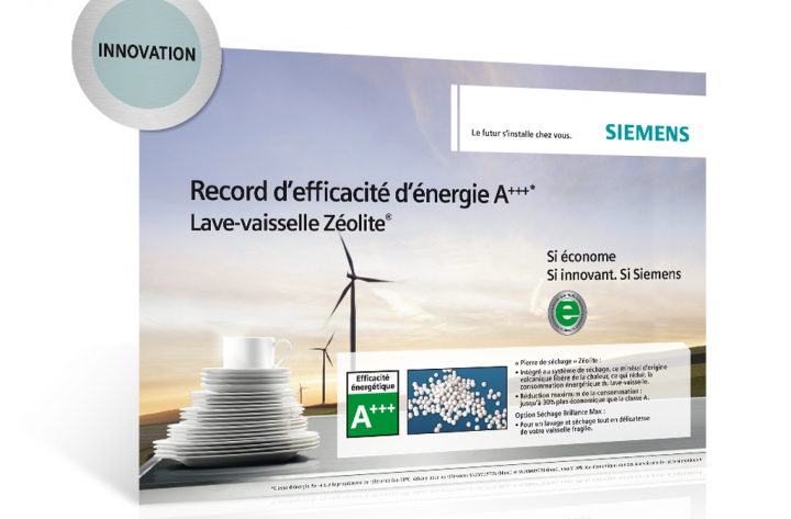 Siemens Lave-vaisselle Zéolite