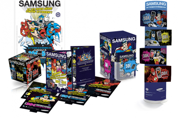 Samsung opération Comics