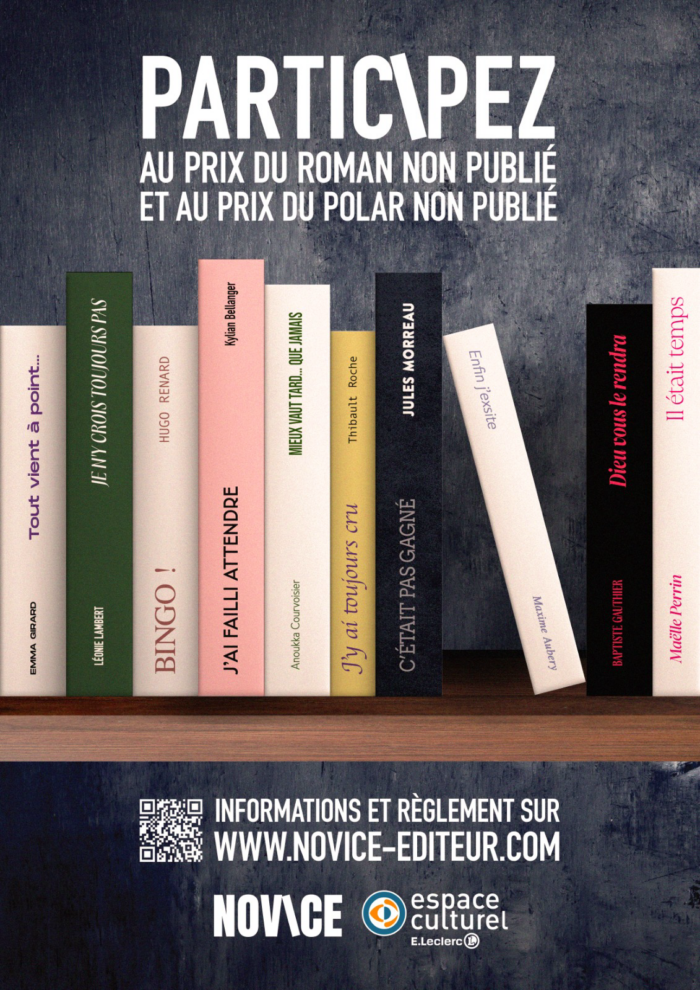 Campagne Affichage & Digital – 5eme Prix du roman non publié