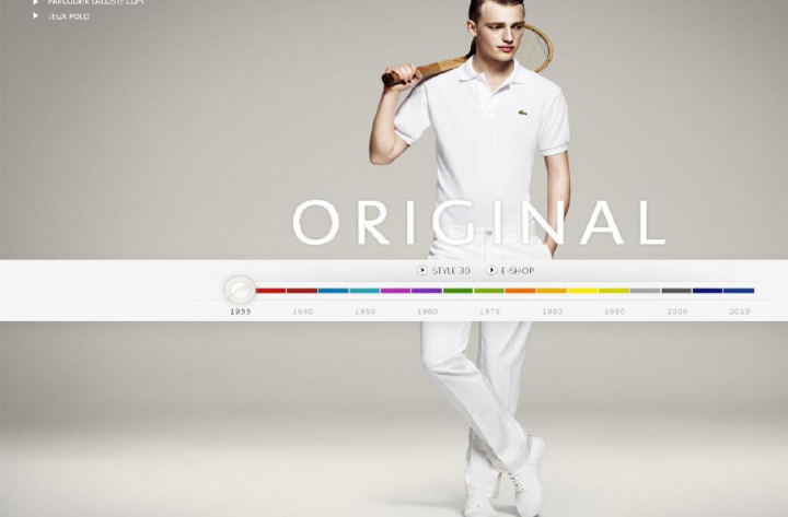 LE MYTHIQUE POLO LACOSTE L.12.12 FÊTE SON 80ÈME ANNIVERSAIRE