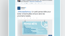 CULTURA + Sarkozy – Community Management