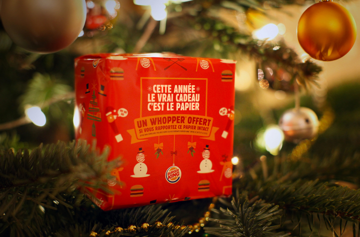 BURGER KING – PAPIER CADEAU