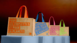 E.LECLERC et les sacs plastiques de caisse: « moins de blabla, plus de cabas ».