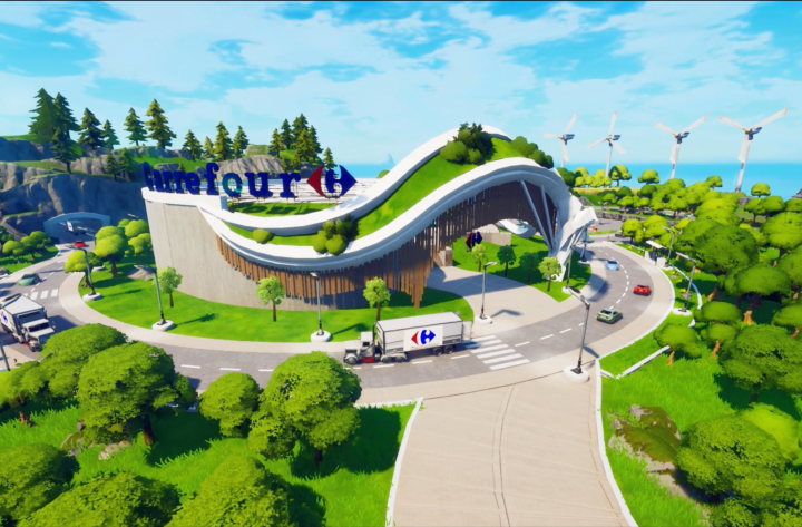 Campagne Carrefour x Fortnite
