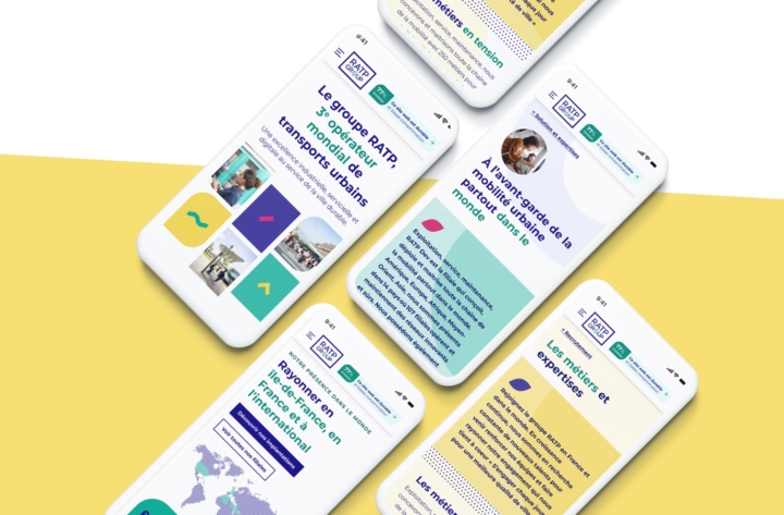 Refonte du site RATP Group