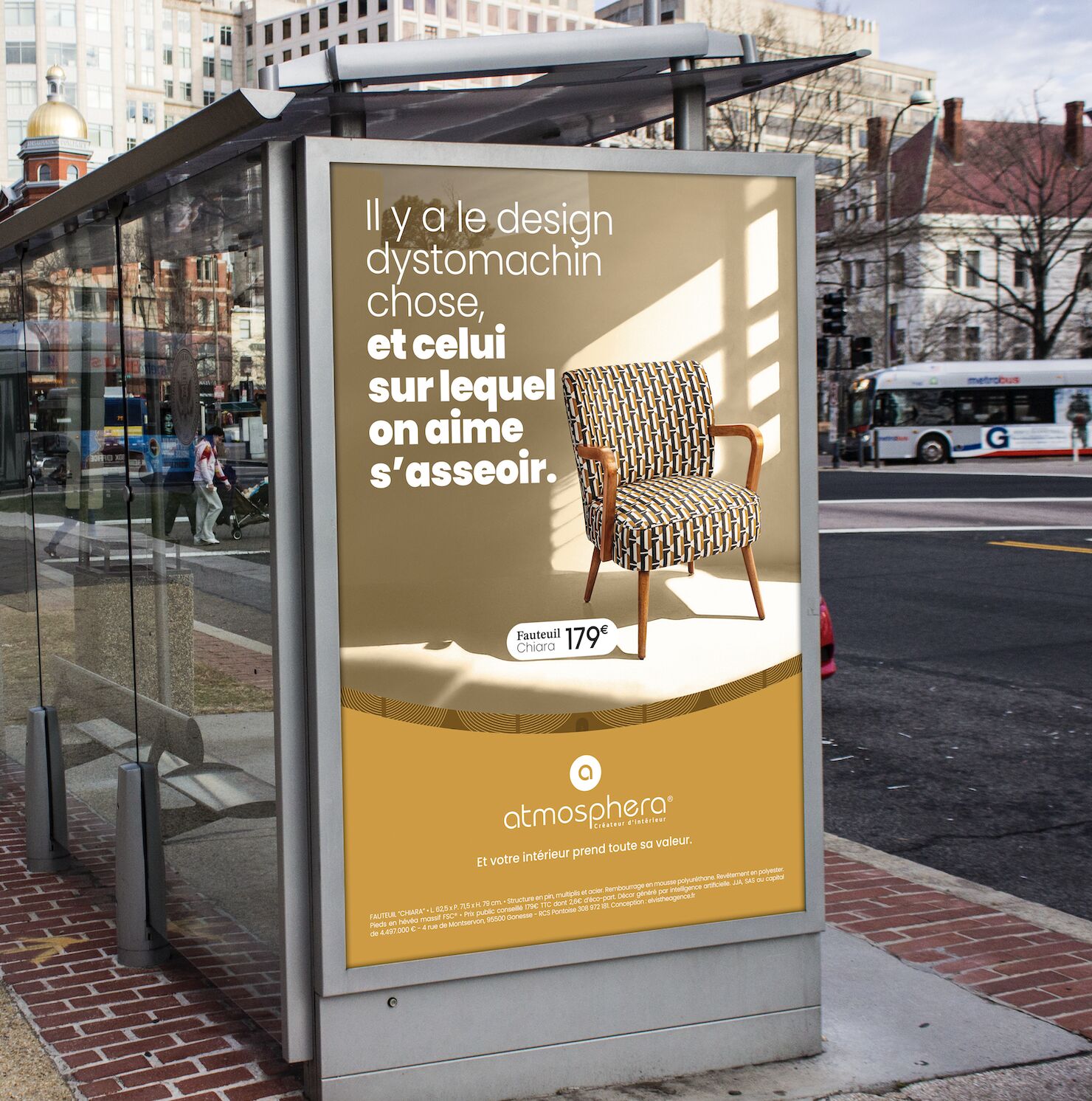 Atmosphera défend sa vision du design.
