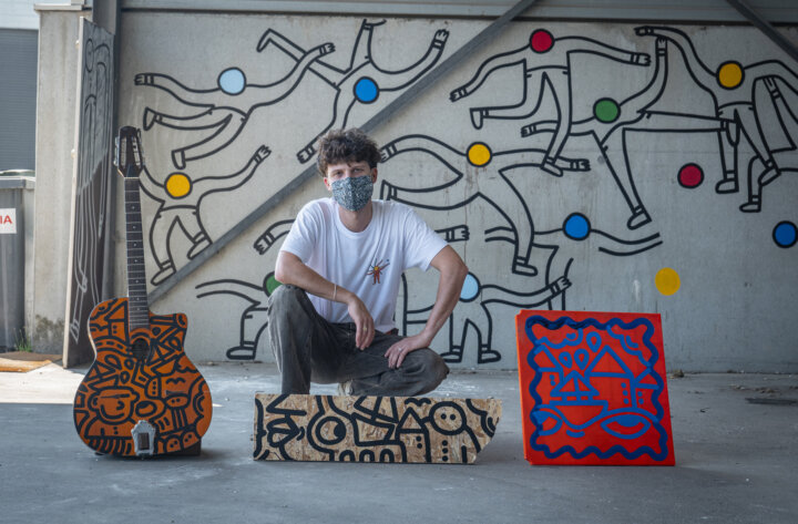 Veolia redonne du style à nos encombrants avec l’artiste Le D