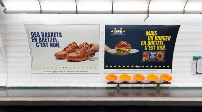 Une pub en bretzel, c&rsquo;est non. Mais un burger en bretzel, c&rsquo;est bon.