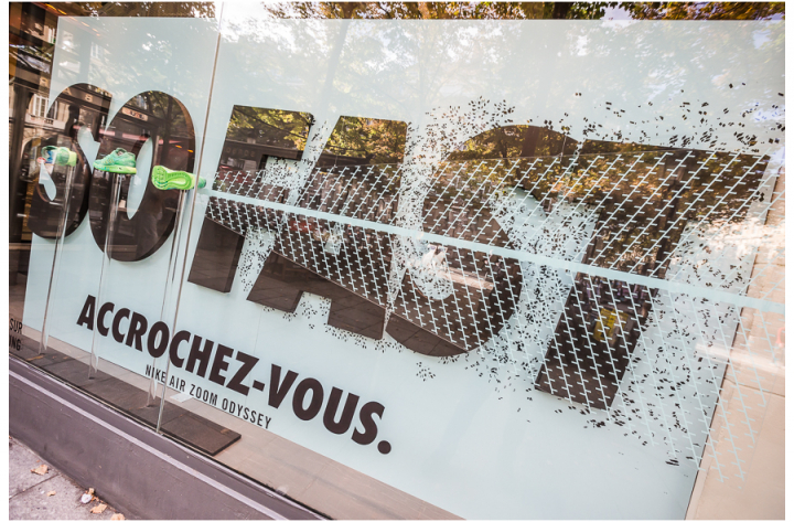Retail / Vitrine / Merchandising : Lancement de la Nike Air Zoom Odyssey