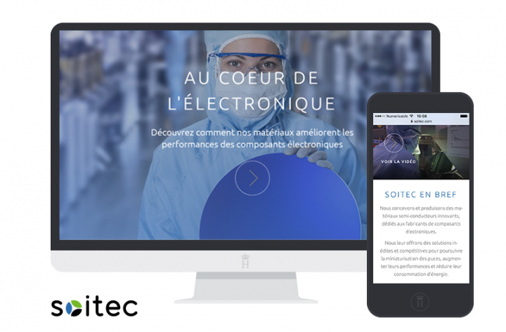 SOITEC : NOUVEAU SITE INTERNET