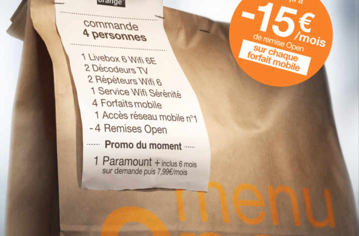Campagne TV, Print & digital- Le menu Open
