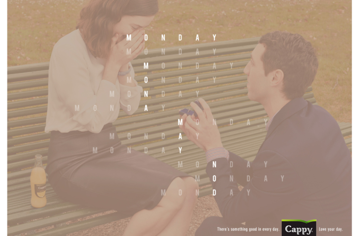 Campagne Print – There&rsquo;s something good in every day