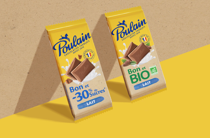 Bon et bio, une nouvelle gamme pour Poulain