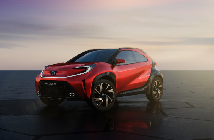 Révélation de Toyota Aygo X prologue