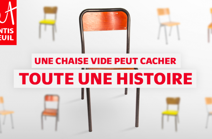 Campagne Une chaise vide peut cacher toute une histoire