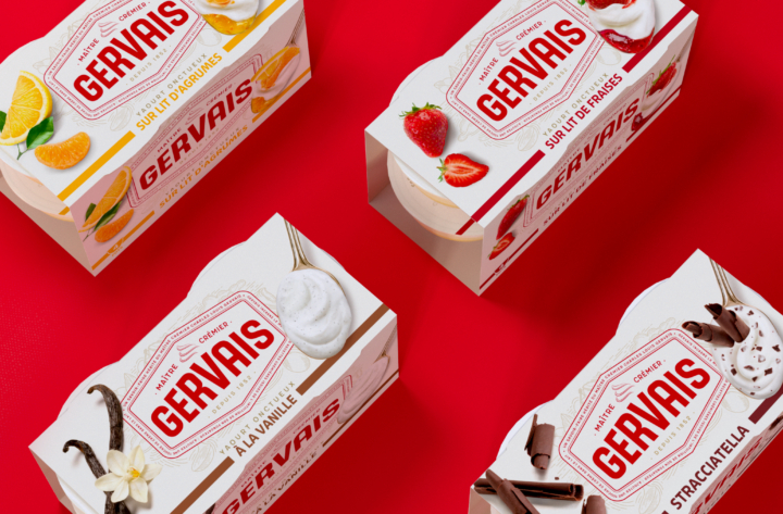 Nouvelle identité de marque pour Gervais