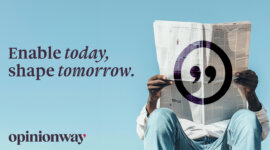 OpinionWay affirme son ambition avec une nouvelle identité