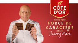 CÔTE D’OR VOUS INVITE À RÉVÉLER VOTRE FORCE DE CARACTÈRE, AUX CÔTÉS DE THIERRY MARX