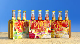 Lonsdale signe le design packaging de Desperados Sunlight, nouvelle offre pour la marque iconique