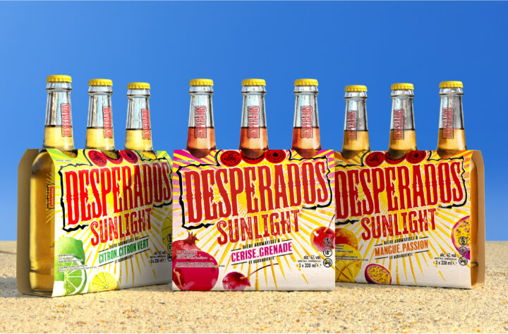 Lonsdale signe le design packaging de Desperados Sunlight, nouvelle offre pour la marque iconique