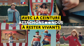 Film TV  – Avec la ceinture, attachons-nous à rester vivants –  Babel + Madame Bovary