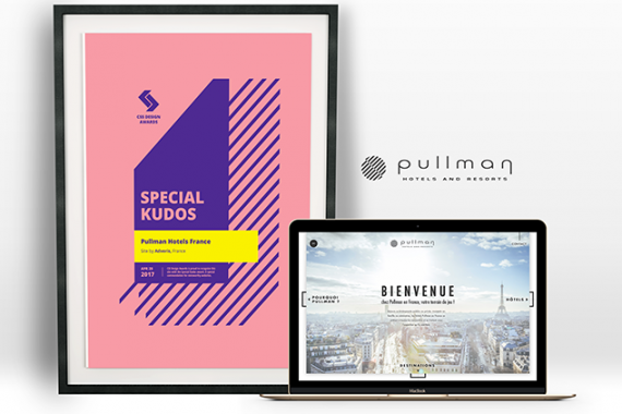 Le site B2B de Pullman (AccorHotels) primé par CSS Design Awards
