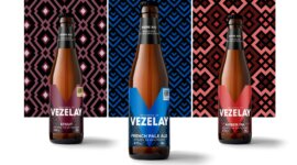 Identité & positionnement renouvelés pour Brasserie de Vézelay, signé bearideas