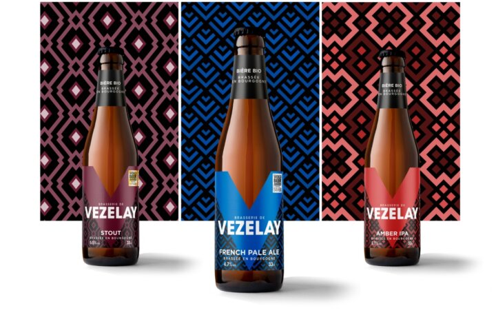 Identité & positionnement renouvelés pour Brasserie de Vézelay, signé bearideas