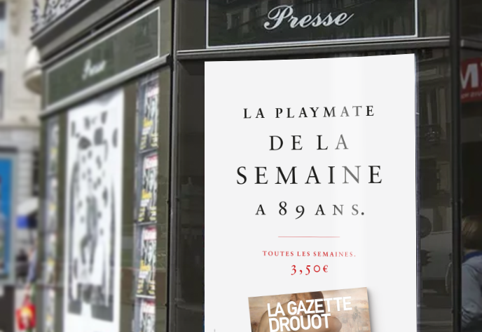6 affiches LA PLAYMATE