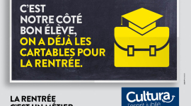 CULTURA – Rentrée des classes 2015 – Affichage