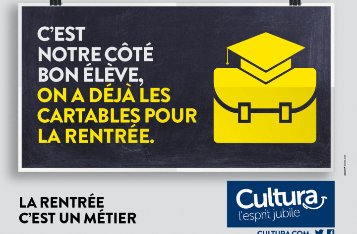 CULTURA – Rentrée des classes 2015 – Affichage