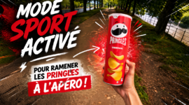 CREATION D&rsquo;UNE CAMPAGNE D&rsquo;ACTIVATION PRINGLES A L&rsquo;OCCASION DES JO DE PARIS