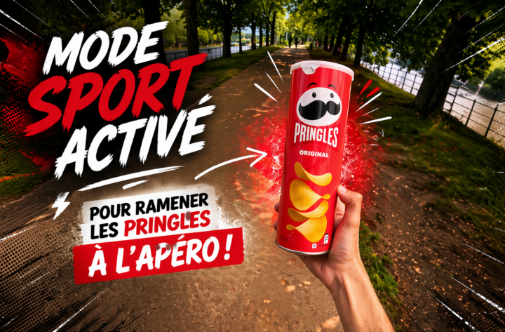 CREATION D&rsquo;UNE CAMPAGNE D&rsquo;ACTIVATION PRINGLES A L&rsquo;OCCASION DES JO DE PARIS