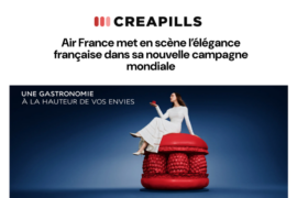 Creapills – Air France S&rsquo;envoler en toute élégance