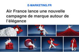 E-Marketing – Air france S’envoler en toute élégance