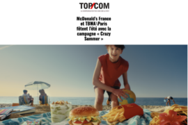 TOPCOM –  McDonald&rsquo;s « Crazy Summer » 