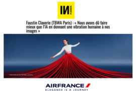 Influencia – Air France S&rsquo;envoler en toute élégance