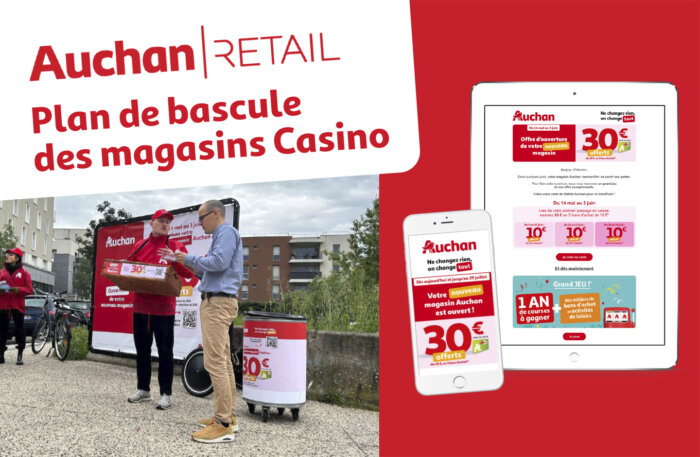 Rebranding d’un réseau de magasins, la campagne pour séduire localement