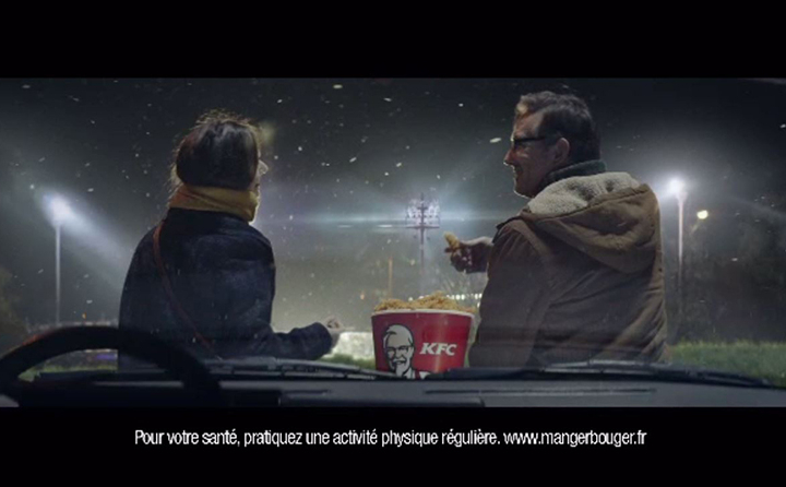 KFC – Ma fille – campagne TV, print