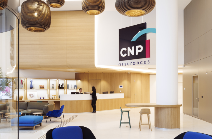 W et Factory accompagnent CNP Assurances pour l’aménagement et le branding de son nouveau siège