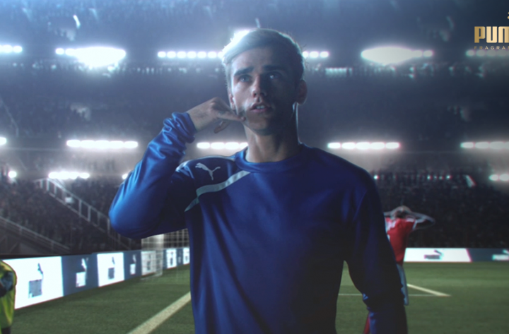 Antoine Griezmann et les déodorants PUMA vous aident à être décisifs.