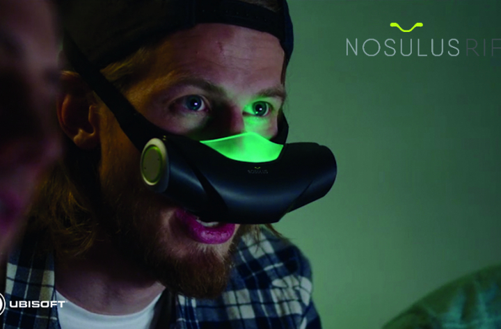 BUZZMAN & PRODUCTMAN LANCENT POUR UBISOFT LE NOSULUS RIFT : LE MASQUE A REALITE OLFACTIVE QUI A DU NEZ