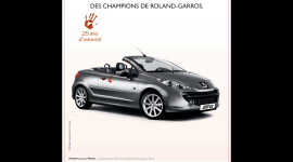Peugeot 207 CC Roland Garros – Presse