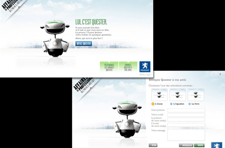 Quester, The Robot Which Guesses Your Job
