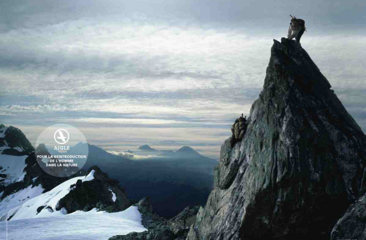 Campaign institutionnelle mondiale pour Aigle – Print